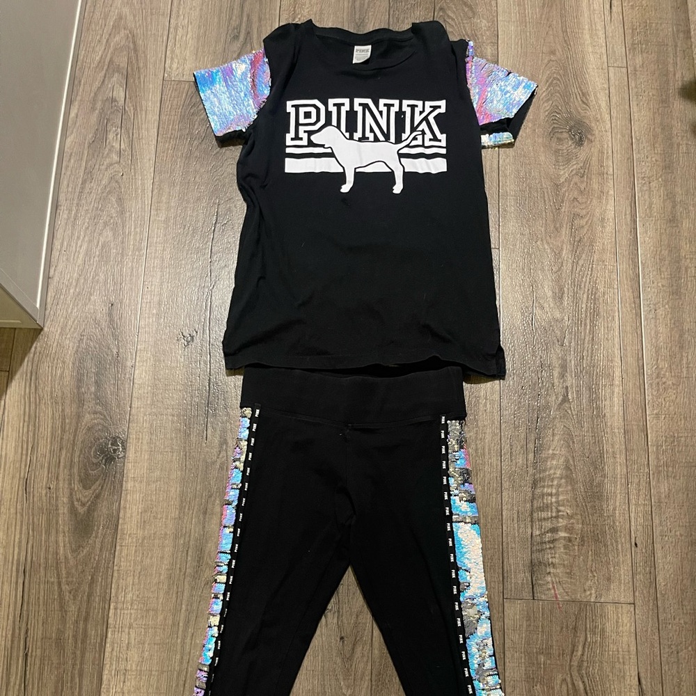 RARE VS PINK bling outfit